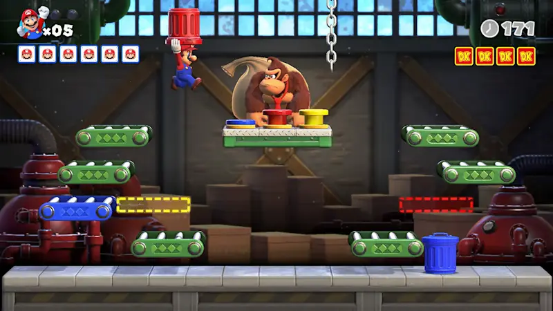 لعبة Mario vs Donkey Kong