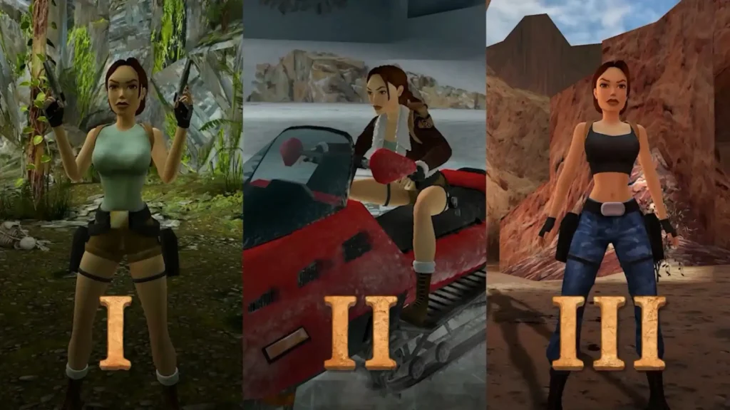 لعبة The Tomb Raider I-II-III Remastered