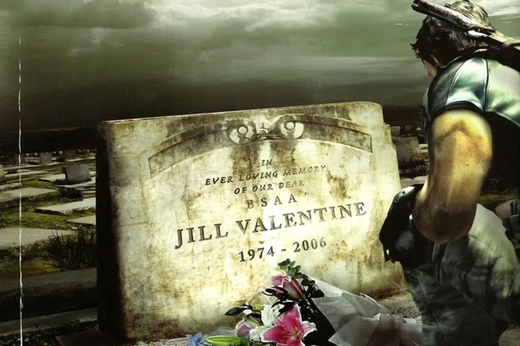 Jill Valentine's Grave