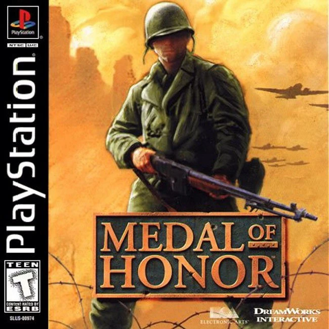 Medal of Honor PS1 Cover