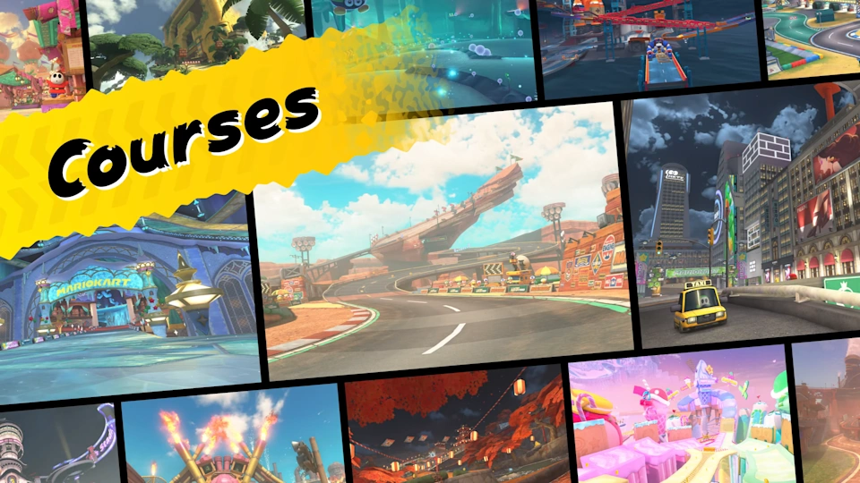 Mario Kart World Courses