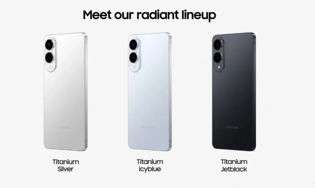 Galaxy S25 Edge Colors