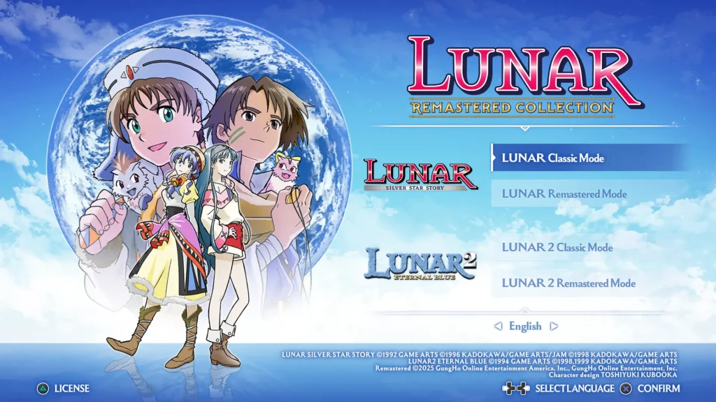 Lunar Remastered Mode & Classic Mode