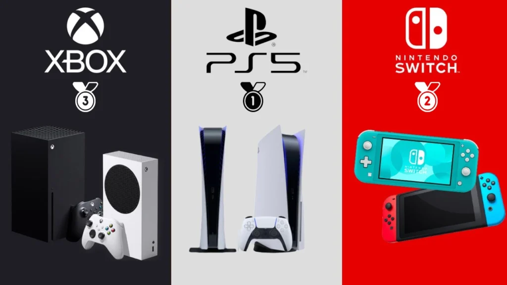 PlayStation 5, Nintendo Switch & Xbox