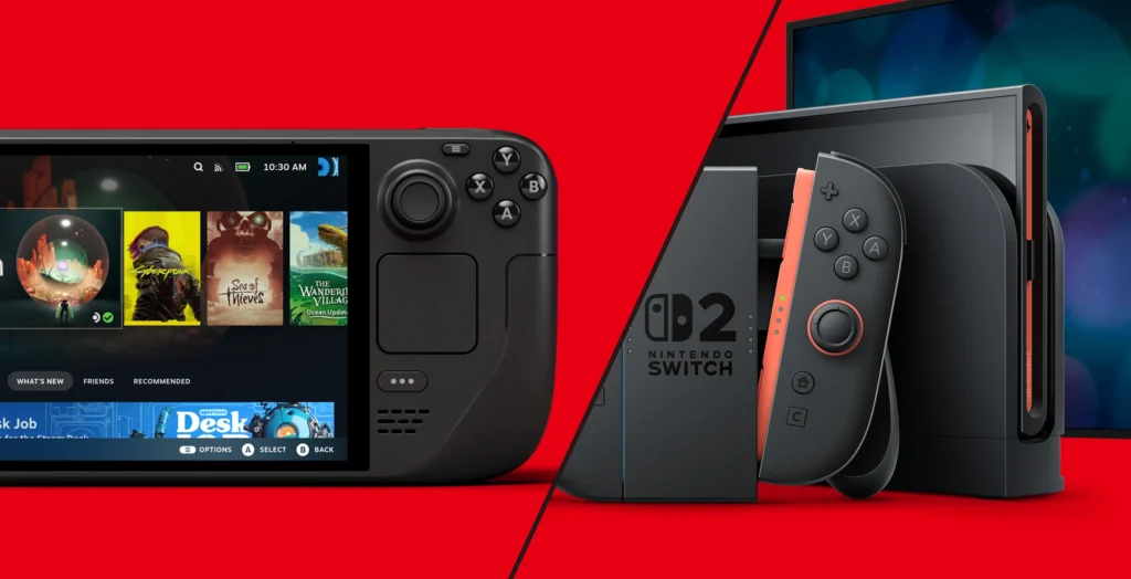 Steam Deck VS Switch 2