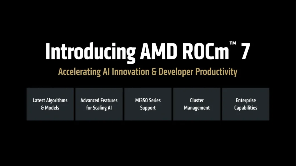 amd rocm 7 ai